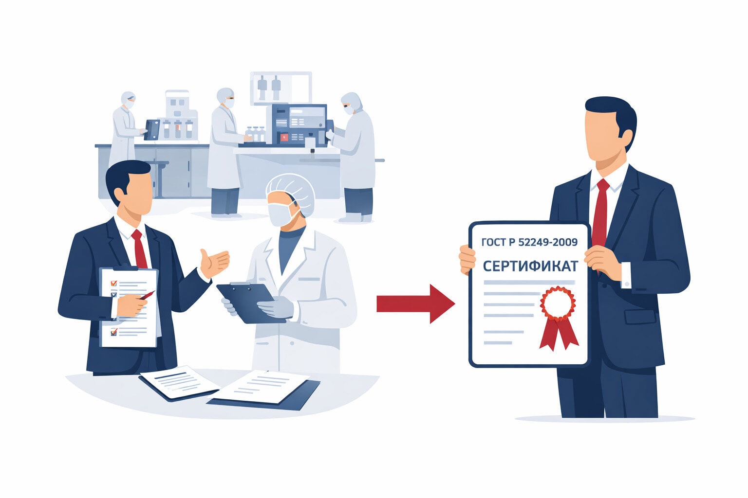 Процедура сертификации ГОСТ Р 52249-2009 в Ейске