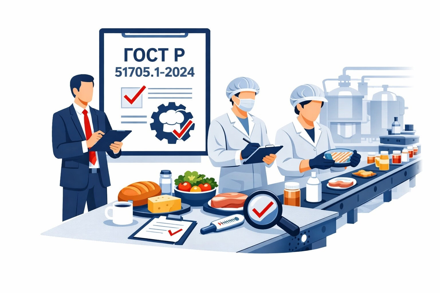 Оформление ГОСТ Р 51705.1 2024 ХАССП в Ейске